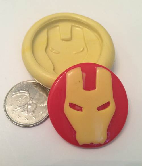 Iron Man Face Silicone Mold